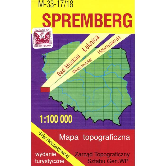 Spremberg Region Map
