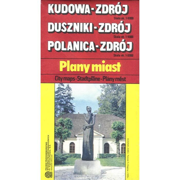 Kudowa-Zd., Duszniki-Zd., Polanica-Zd. City Map