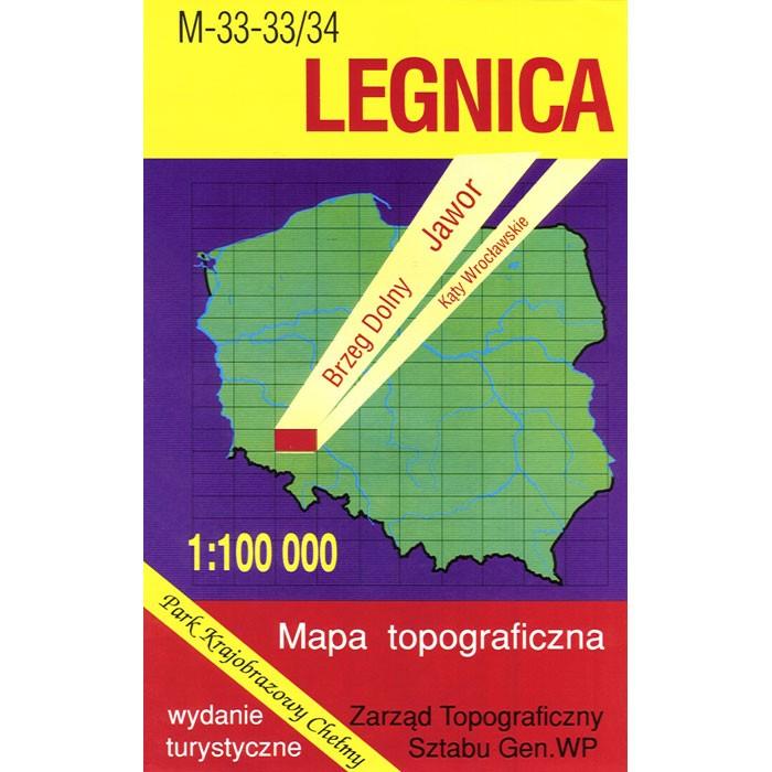 Legnica Region Map