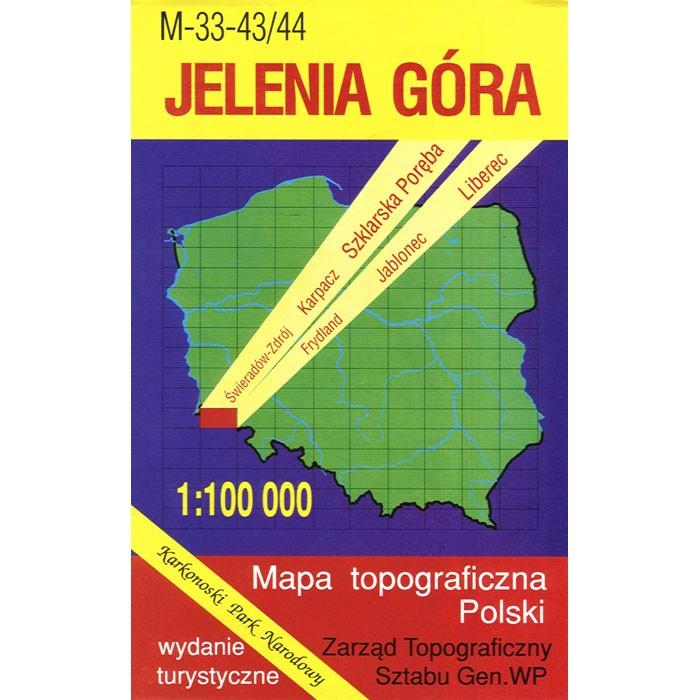 Jelenia Gora Region Map