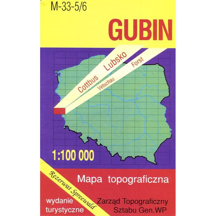 Gubin Region Map