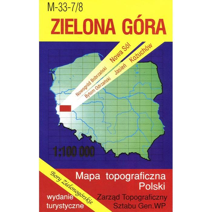 Zielona Gora Region Map