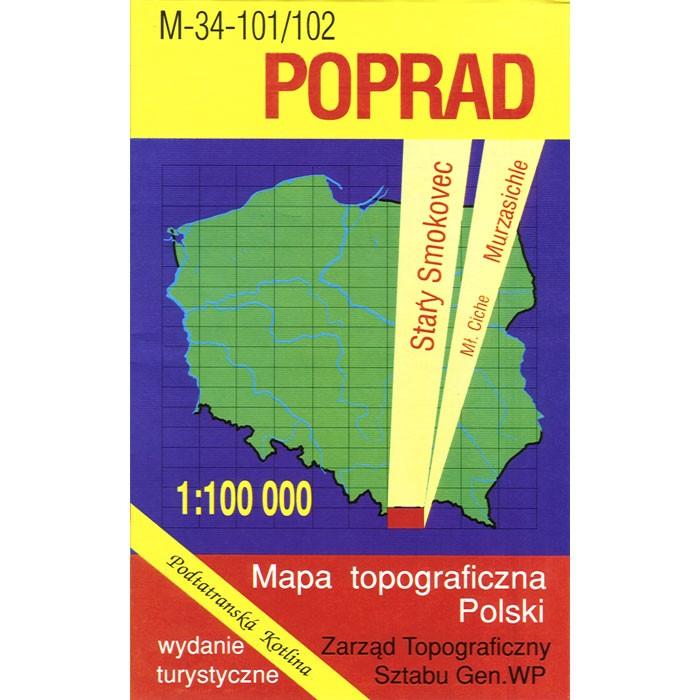 Poprad Region Map