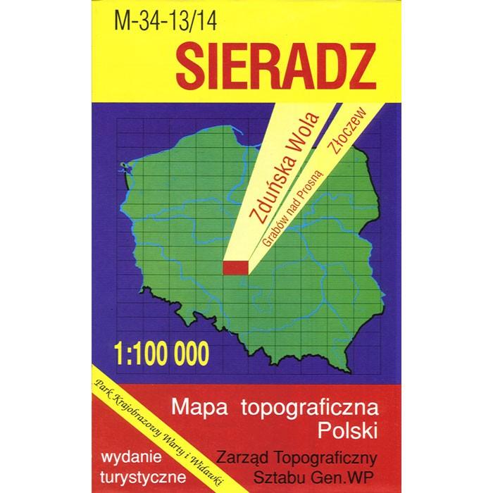 Sieradz Region Map