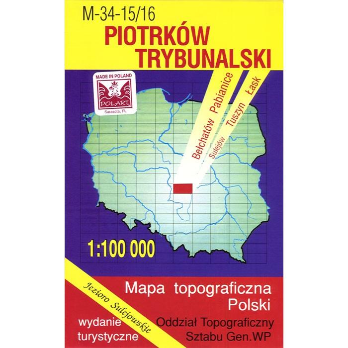 Piotrkow Trybunalski Region Map
