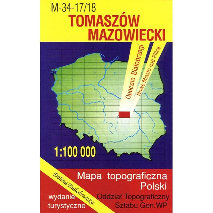 Tomaszow Mazowiecki Region Map
