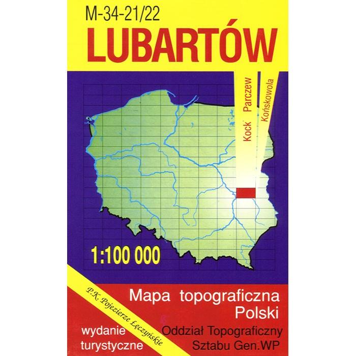 Lubartow Region Map