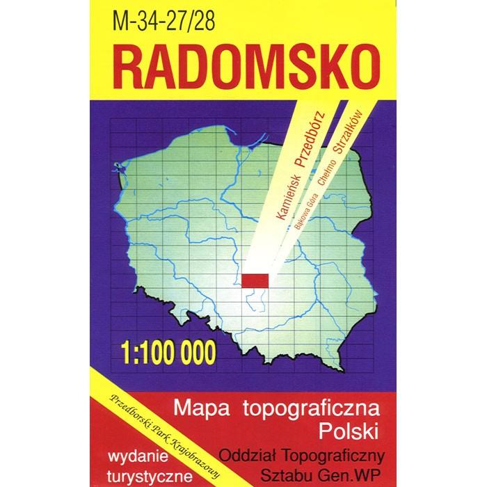 Radomsko Region Map