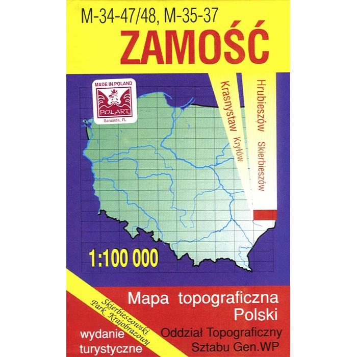 Zamosc Region Map