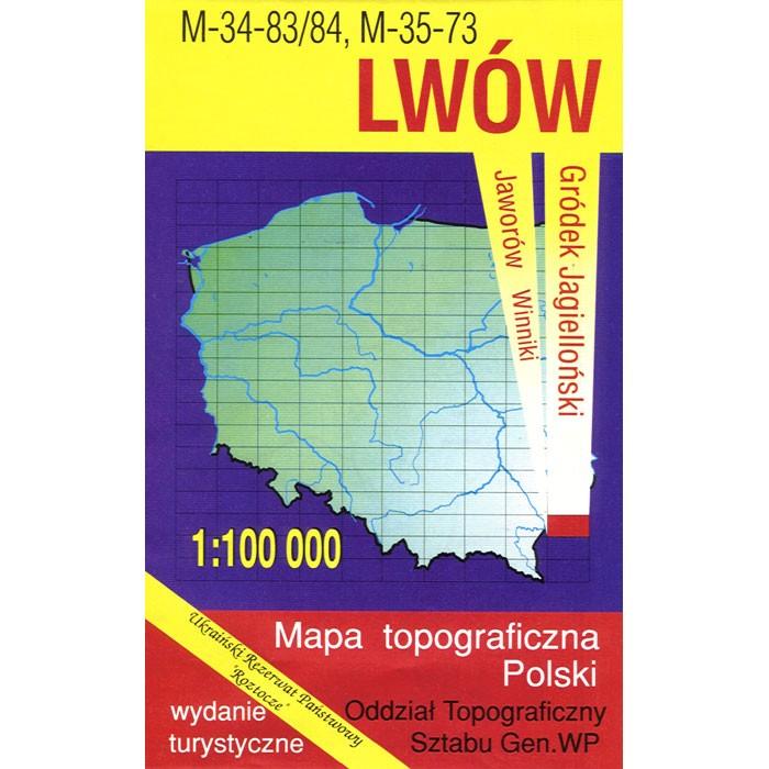 Lwow Region Map