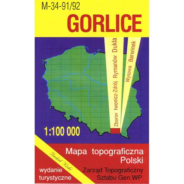 Gorlice Region Map