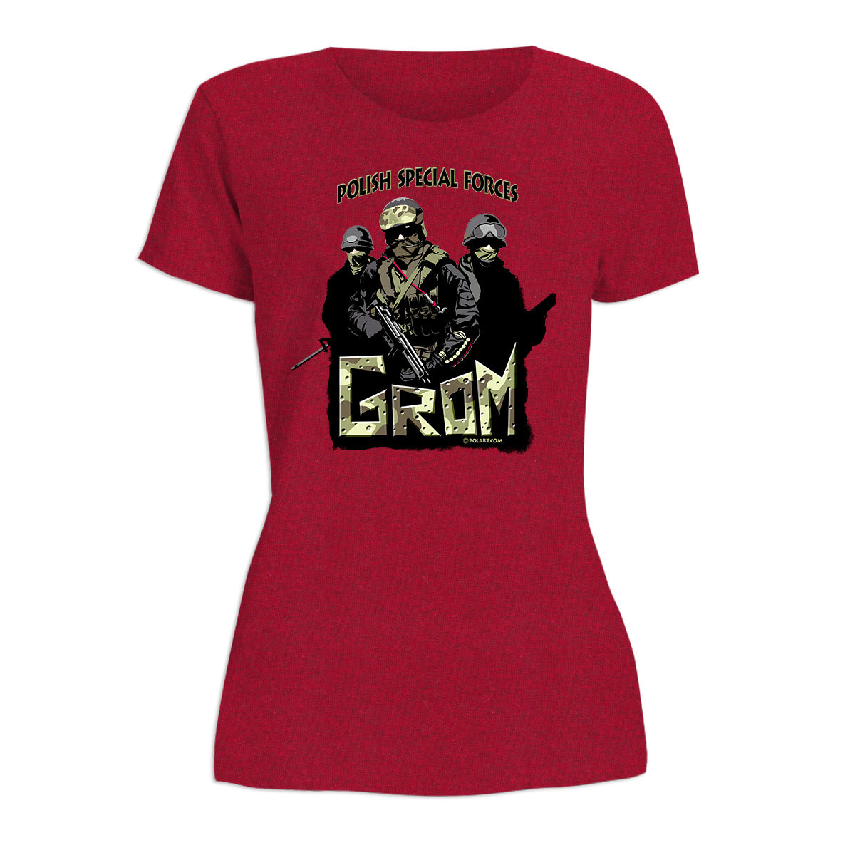 Polish Special Forces Grom Women's Short Sleeve Tshirt