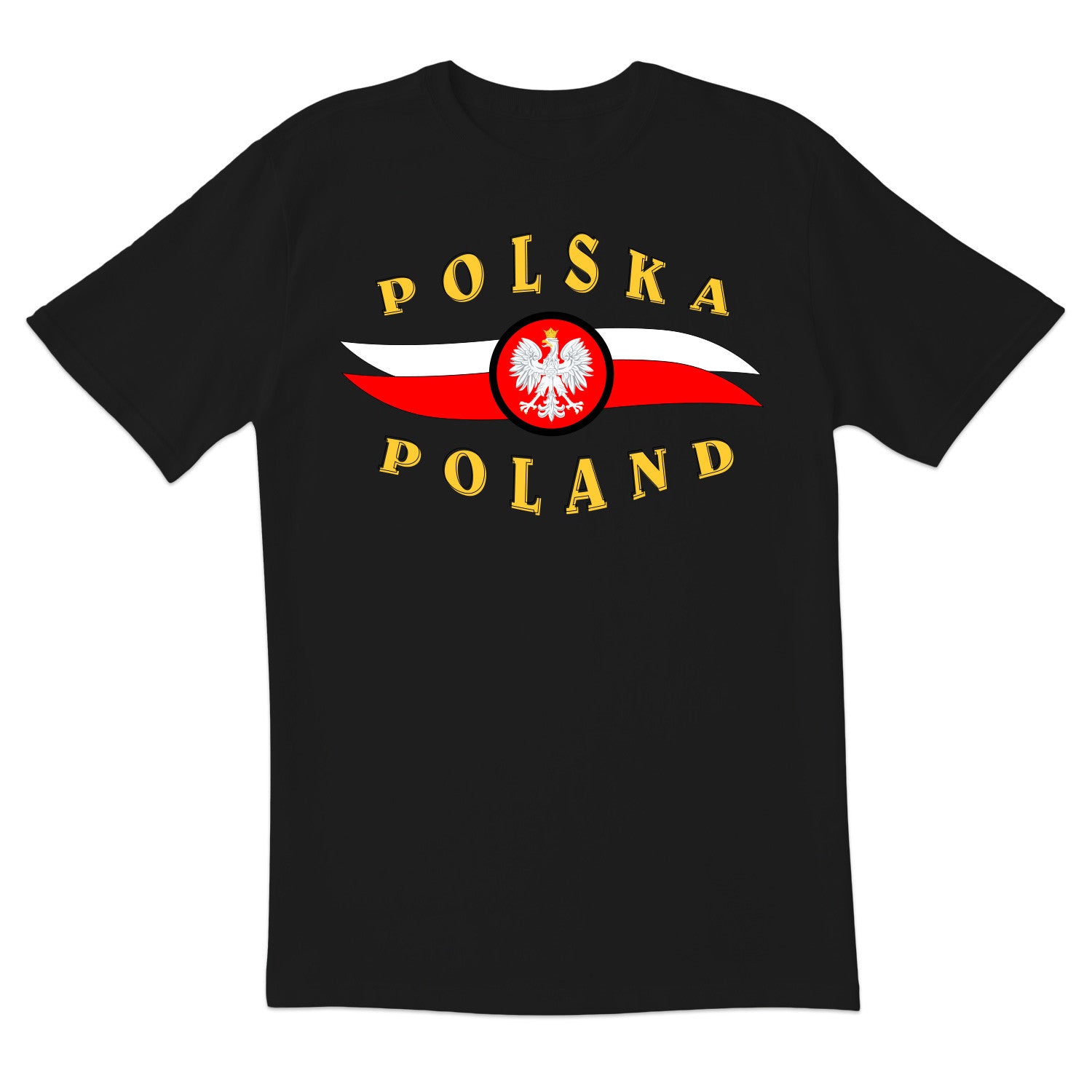 Polska-Poland Short Sleeve Tshirt