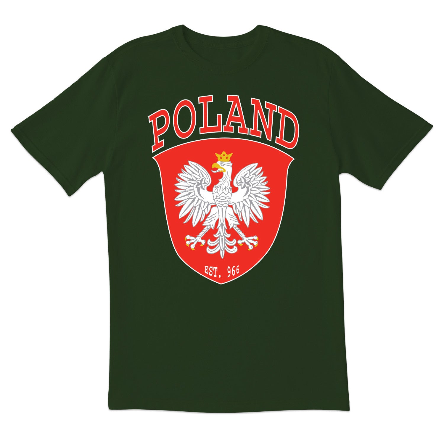 Poland Shield Short Sleeve Tshirt