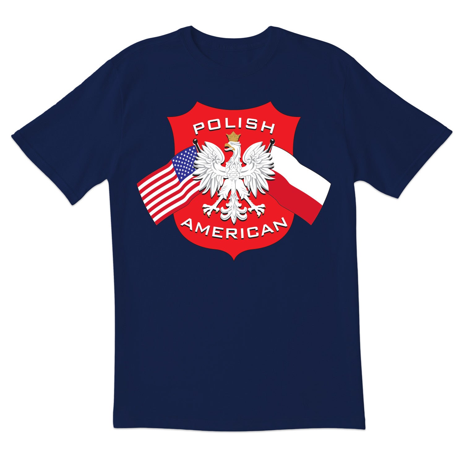 Polish American Short Sleeve Tshirt