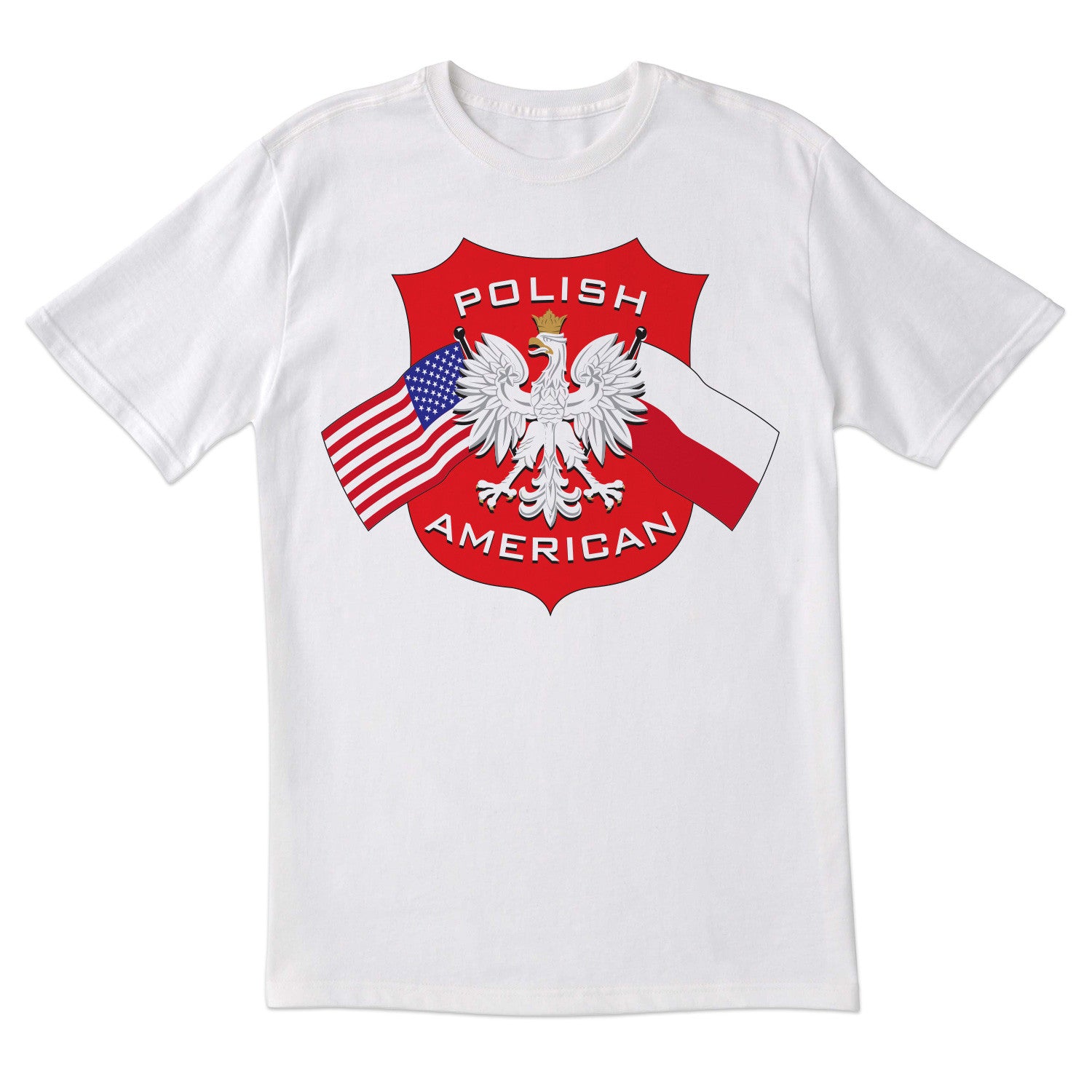 Polish American Short Sleeve Tshirt