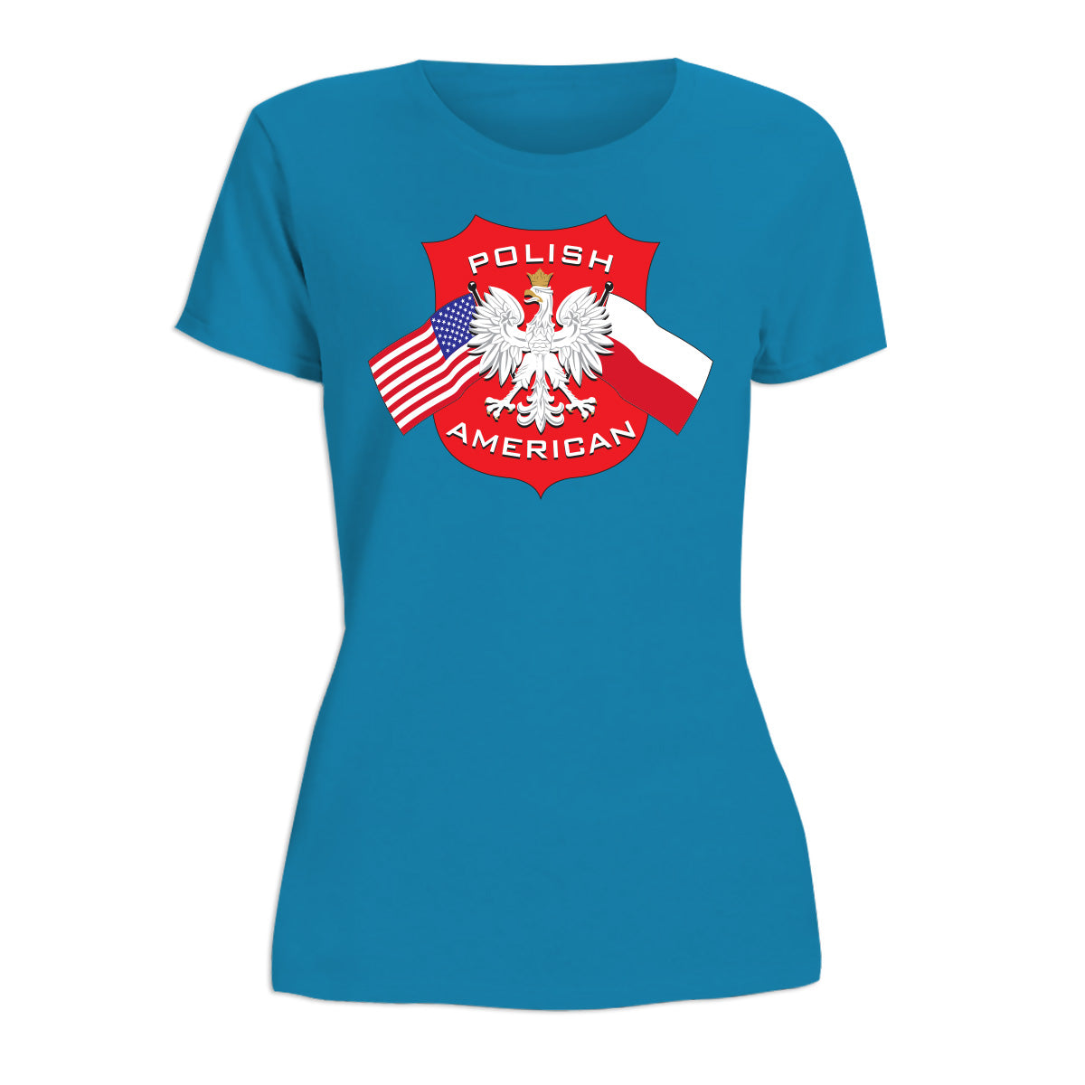 Polish American Women's Short Sleeve Tshirt
