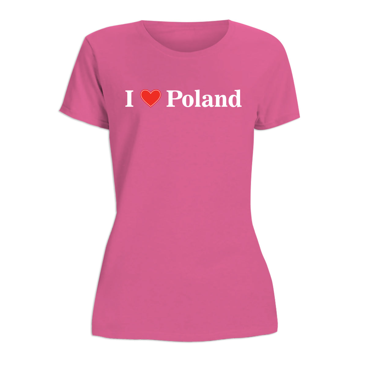 I Love Poland Women's Short Sleeve Tshirt