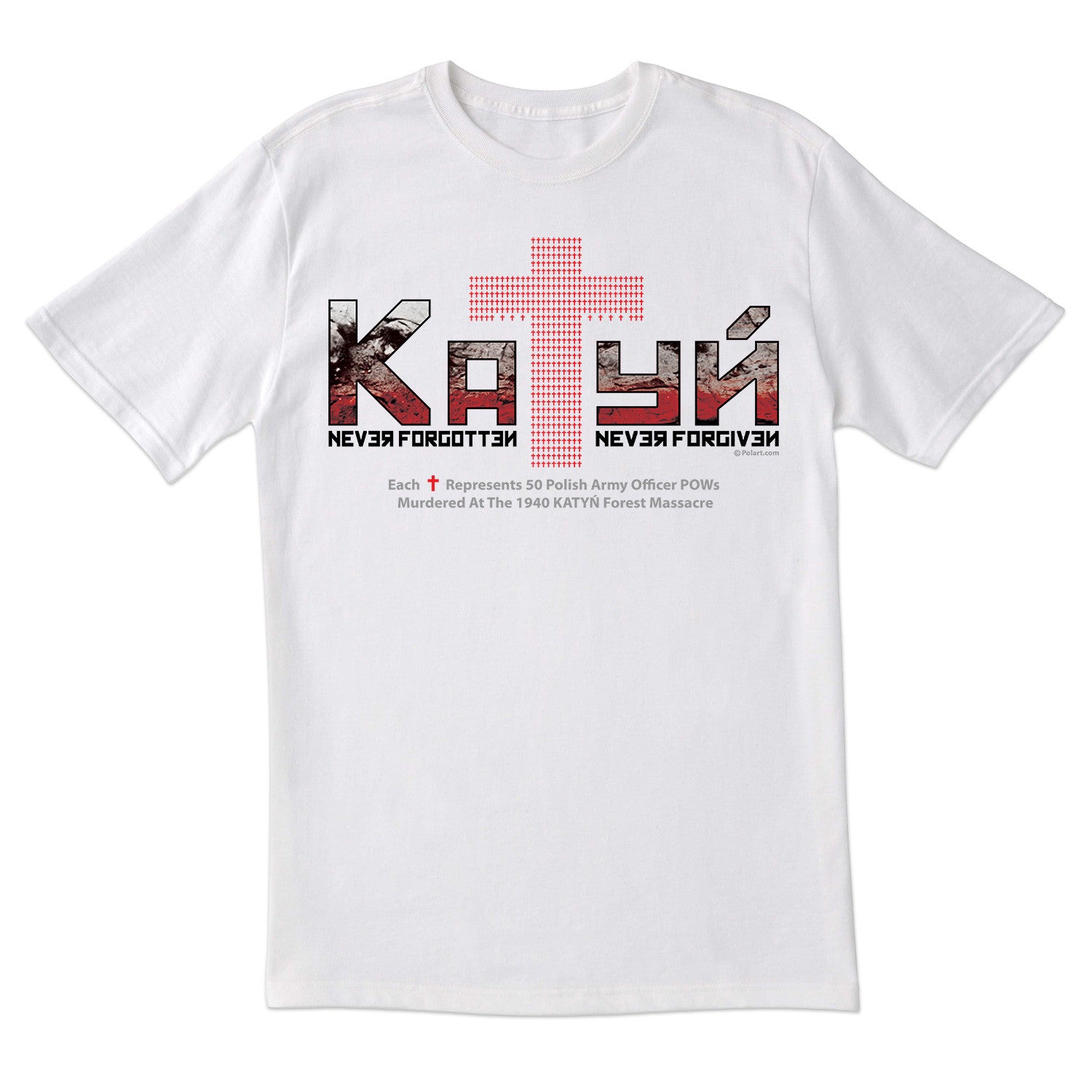 Katyn Remembered Short Sleeve Tshirt