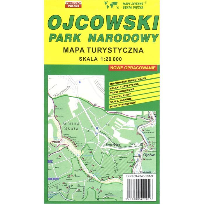 Ojcowski National Park Map