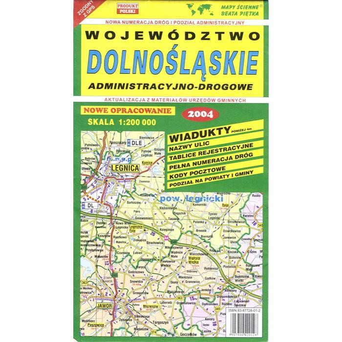 Dolnoslaskie Map