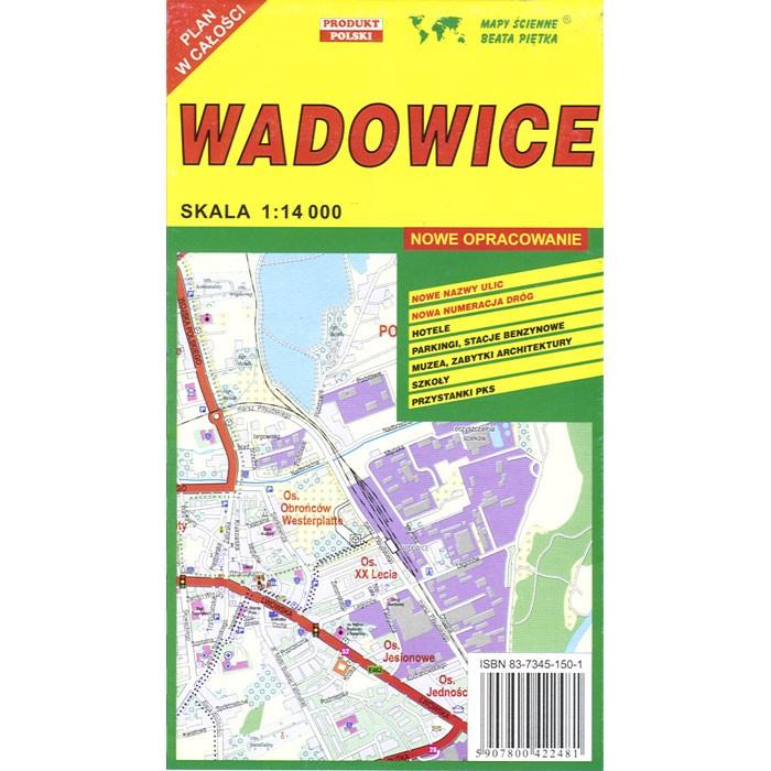 Wadowice Town Map