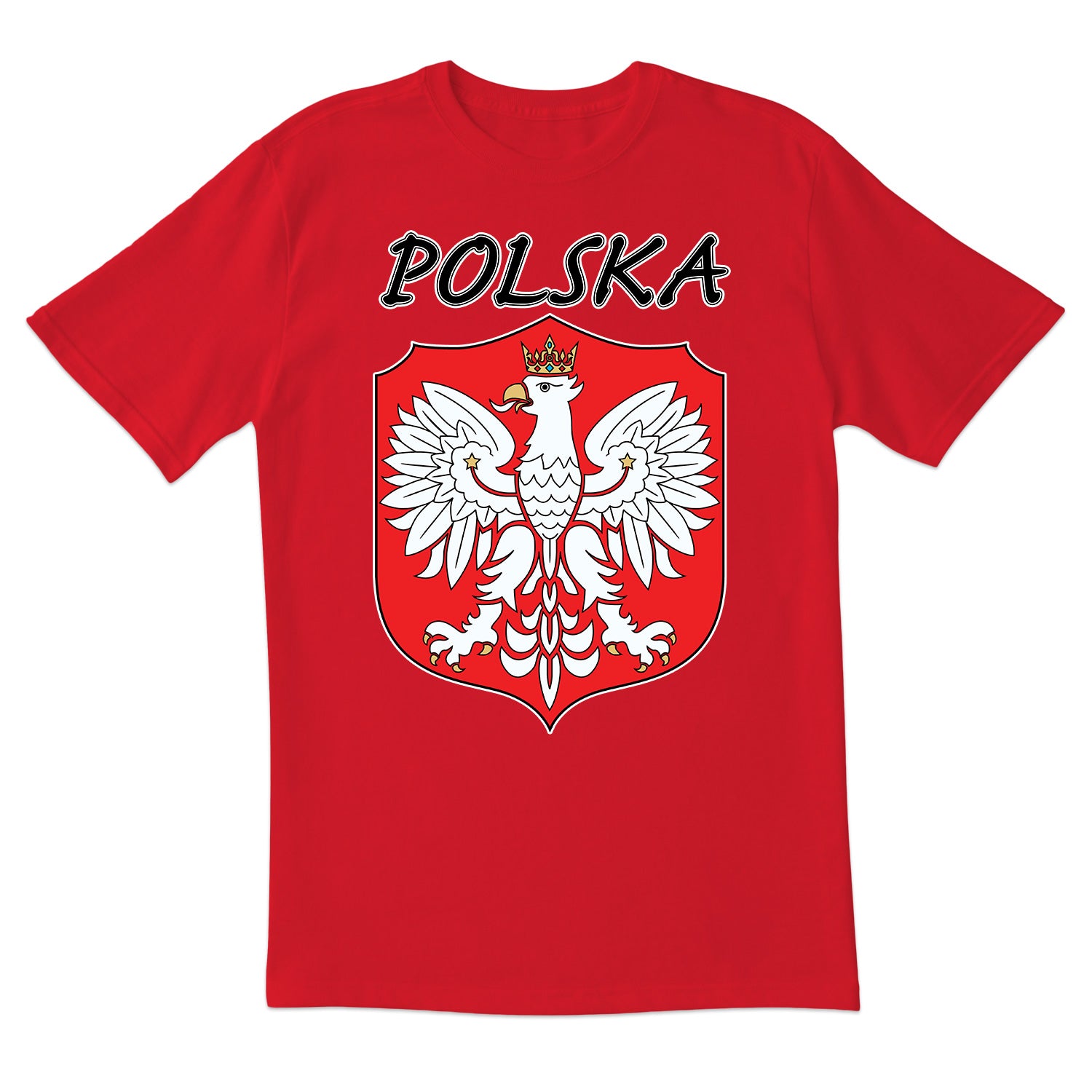 Polska Eagle Shield Short Sleeve Tshirt