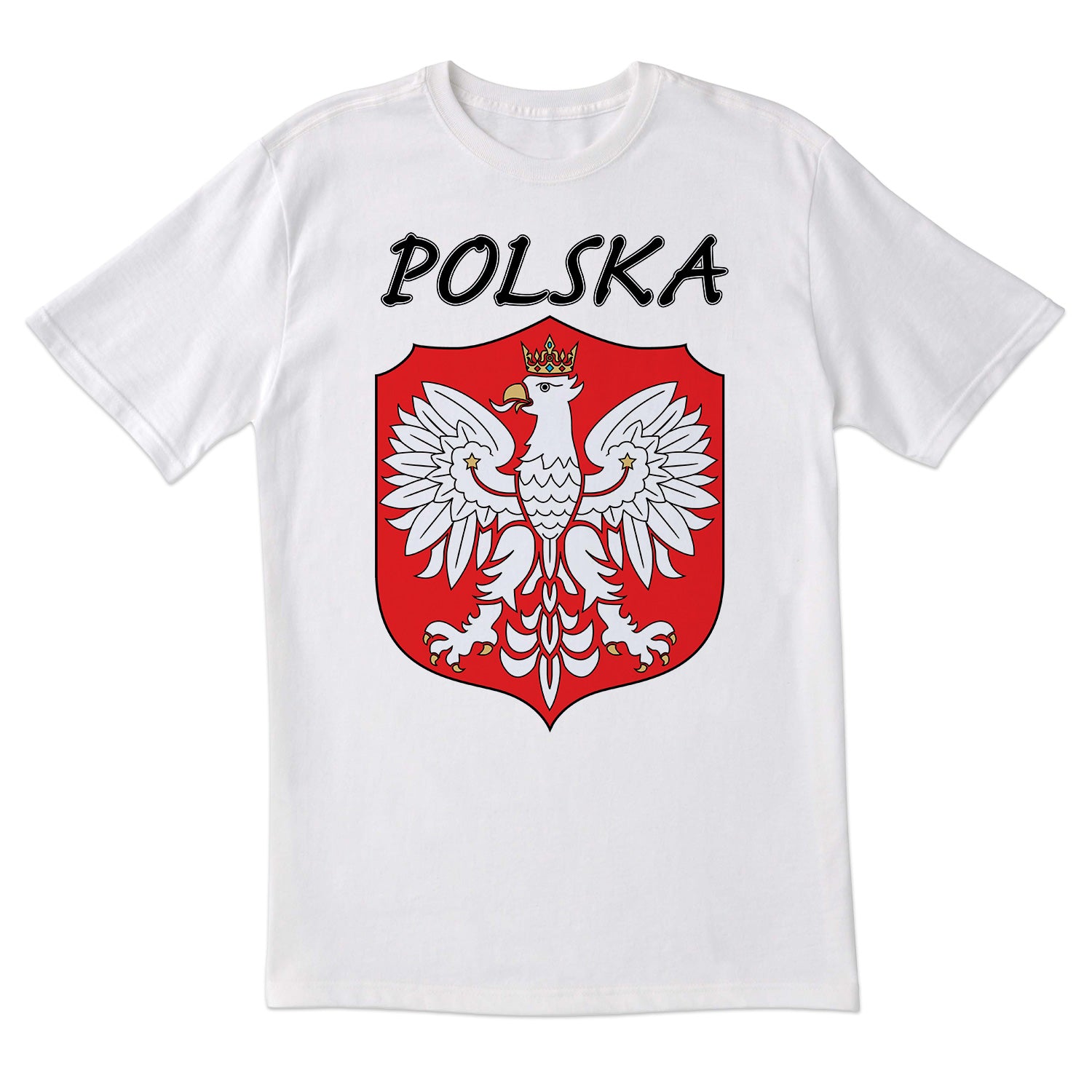 Polska Eagle Shield Short Sleeve Tshirt