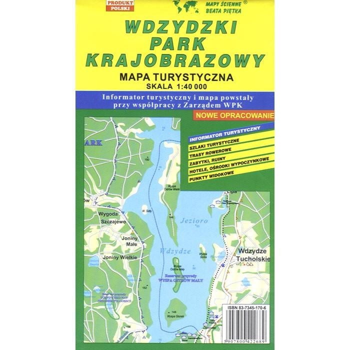 Wdzydze Landscape Park Map