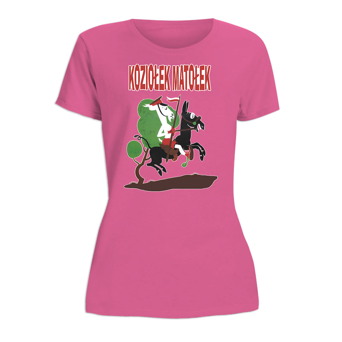 Koziolek Matolek Horseback Women's Short Sleeve Tshirt