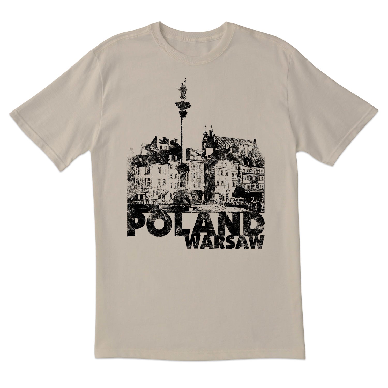 Warsaw Poland Short Sleeve Tshirt