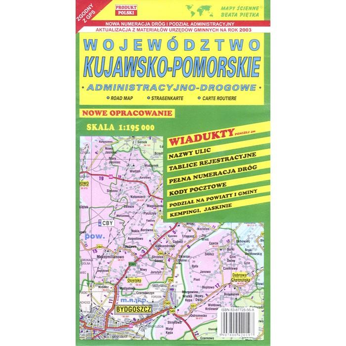 Kujawsko-Pomorskie Map