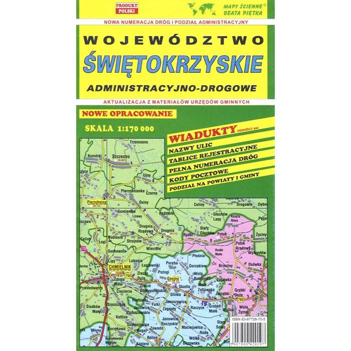 Swietokrzyskie Map