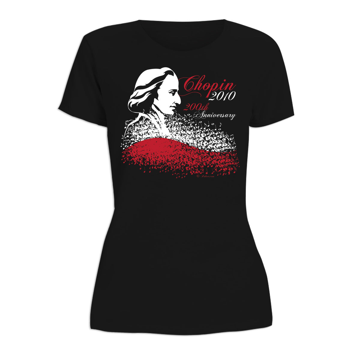 Chopin 200th Anniversary Women's Short Sleeve Tshirt