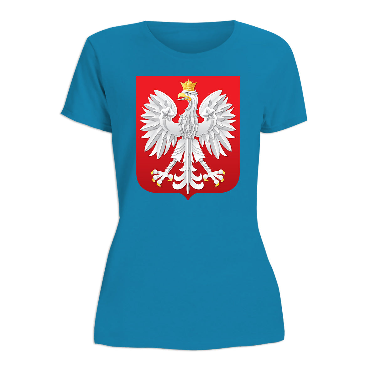 White Eagle Coat-of-Arms of Poland Women's Short Sleeve Tshirt