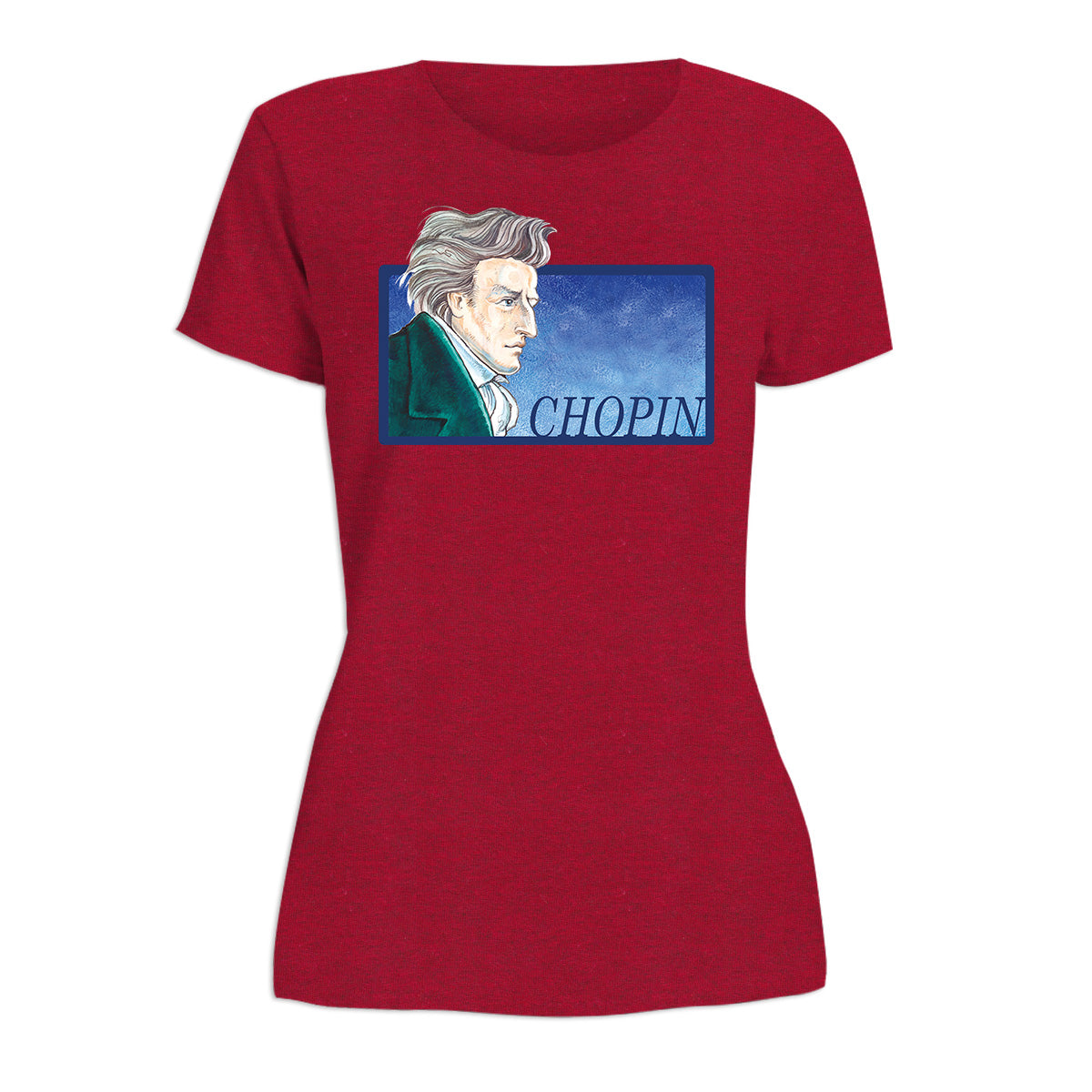 Fryderyk Chopin Women's Short Sleeve Tshirt