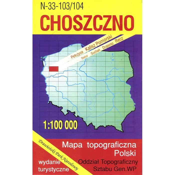 Choszczno Region Map