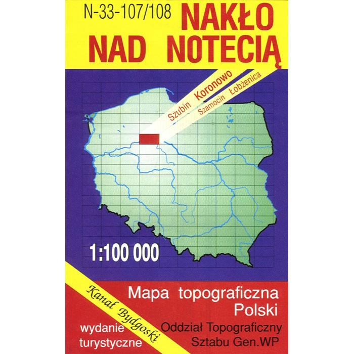 Naklo nad Notecia Region Map