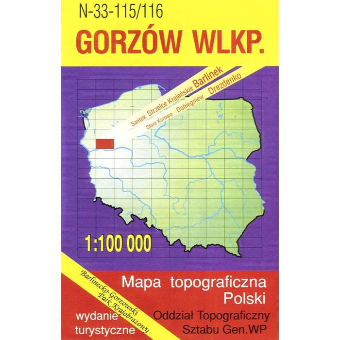 Gorzow Wielkopolski Region Map