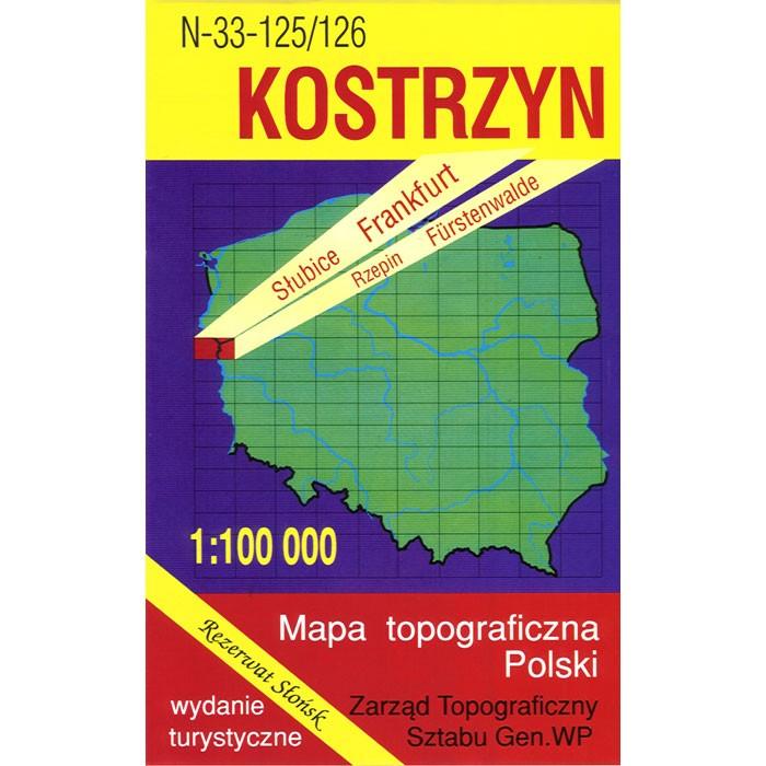 Kostrzyn Region Map