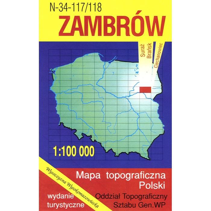 Zambrow Region Map