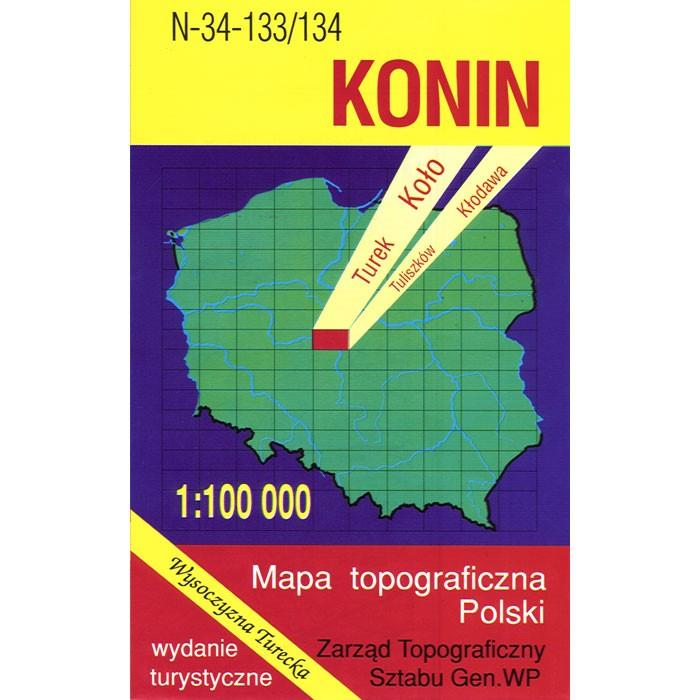 Konin Region Map