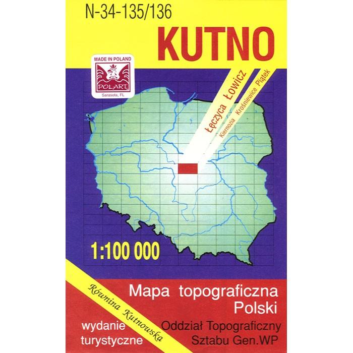 Kutno Region Map