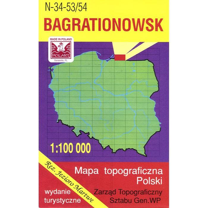 Bagrationowsk Region Map