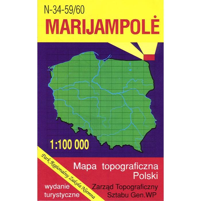 Marijampole Region Map