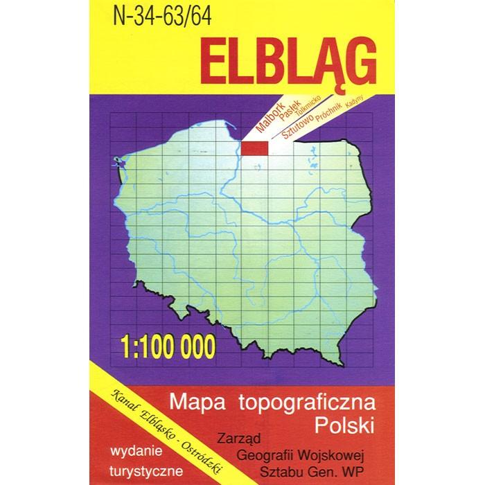 Elblag Region Map