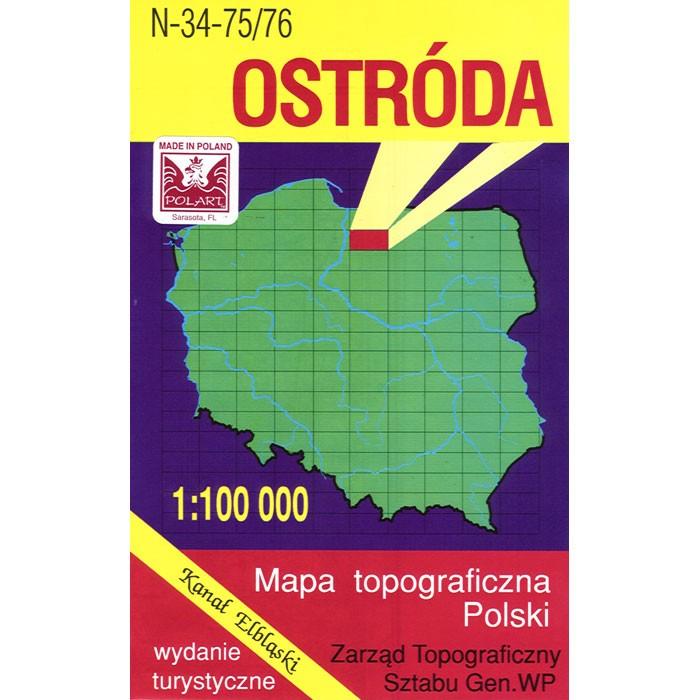 Ostroda Region Map