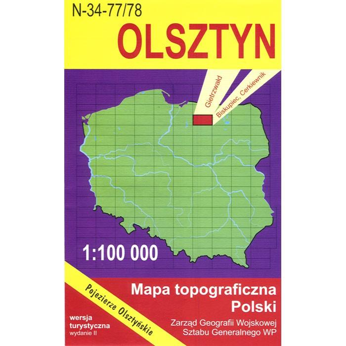 Olsztyn Region Map