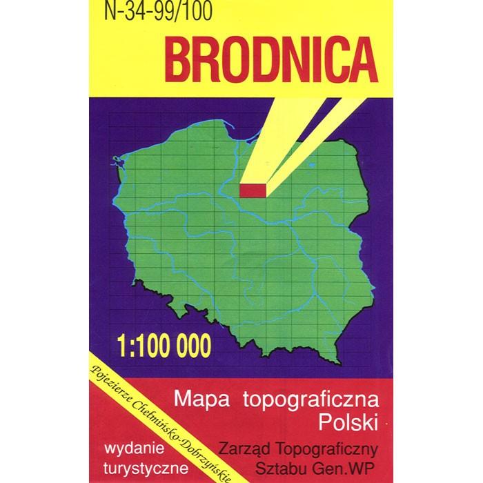 Brodnica Region Map