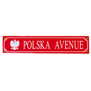 Metal Sign - POLSKA Avenue